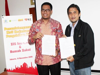 ZIS Indosat Bekerjasama Dengan RZ Dalam Pengelolaan Zakat