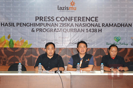 konferensi-pers-Hasil-Penghimpunan-ZISKA-Lazismu-Ramadhan-1438-H-di-Jakarta-by-Zulkarnain