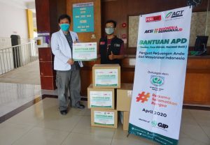 Global Zakat – ACT Distribusikan APD untuk Rumah Sakit di Kendal