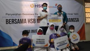 Bersama LAZNAS Yatim Mandiri, HSB Investasi Beri Beasiswa Untuk 300 Anak Yatim