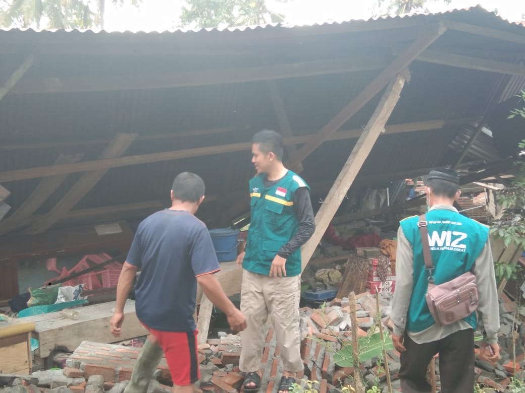 Aksi WIZ Bantu Korban Gempa Sulbar Sejak Hari Pertama