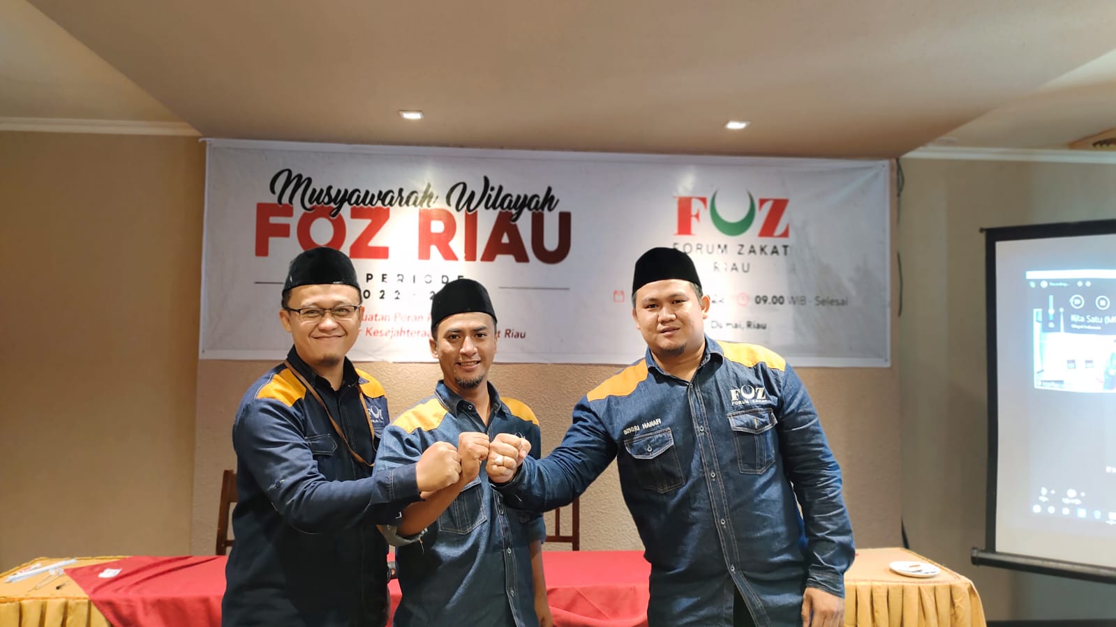 Pengurus Baru FOZ Riau Periode 2022-2025 Ingin Kuatkan Sinergi dan Kolaborasi