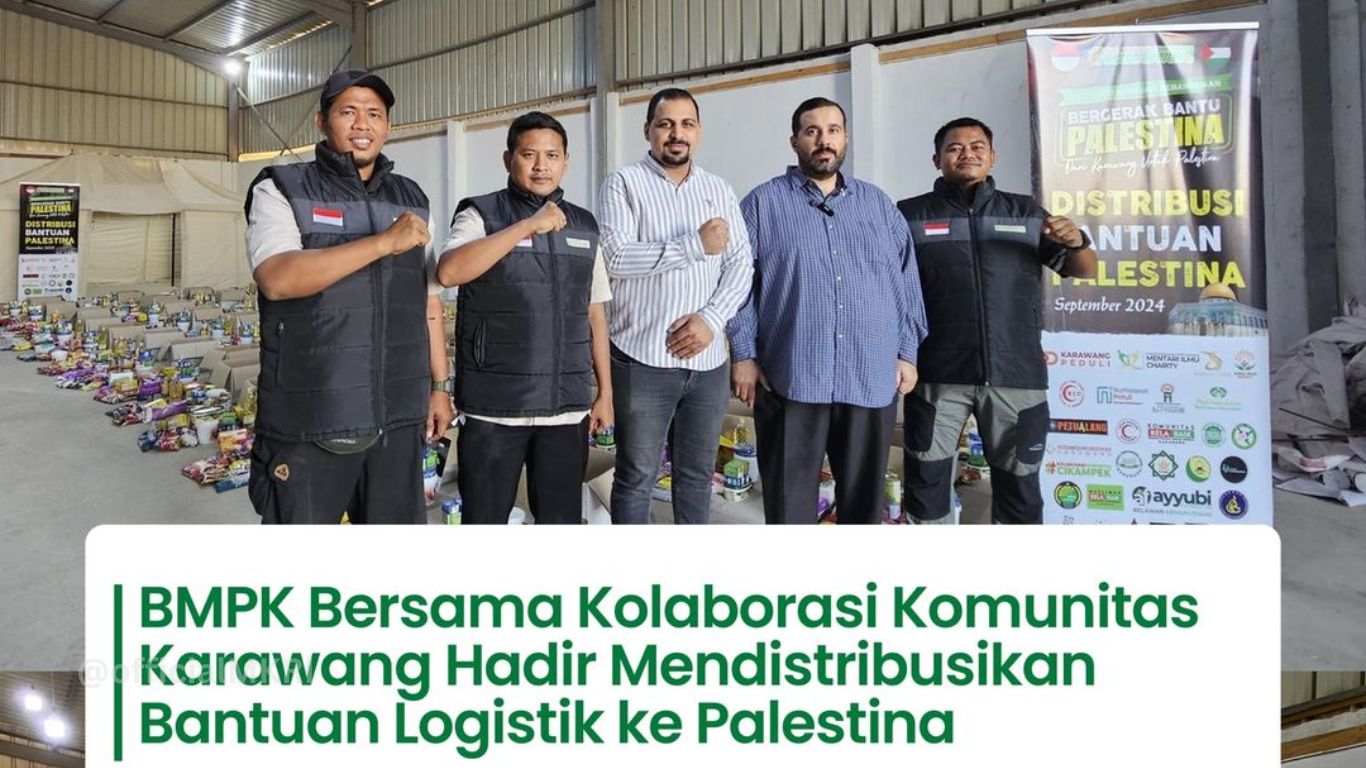 bmpk salurkan bantuan palestina