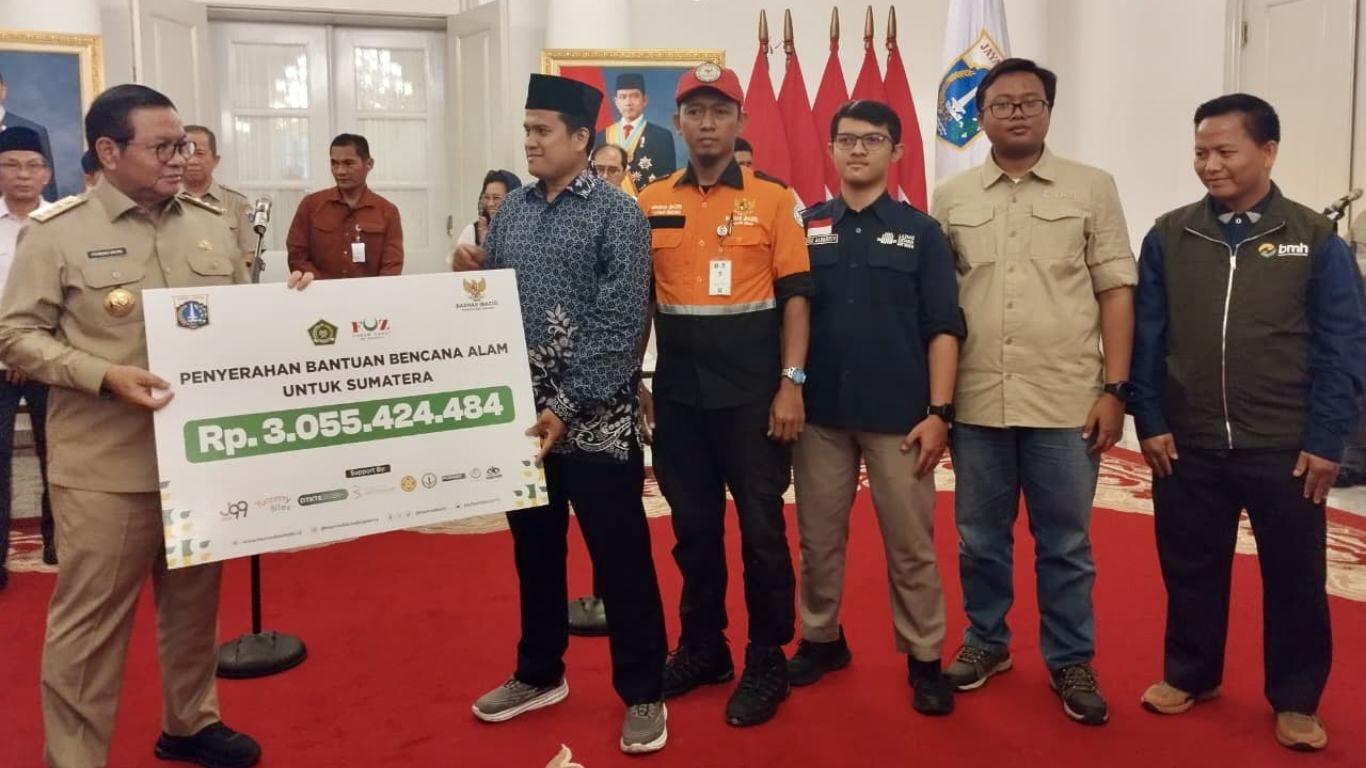 Pelepasan kolaborasi bantuan kemanusiaan FOZ Jakarta
