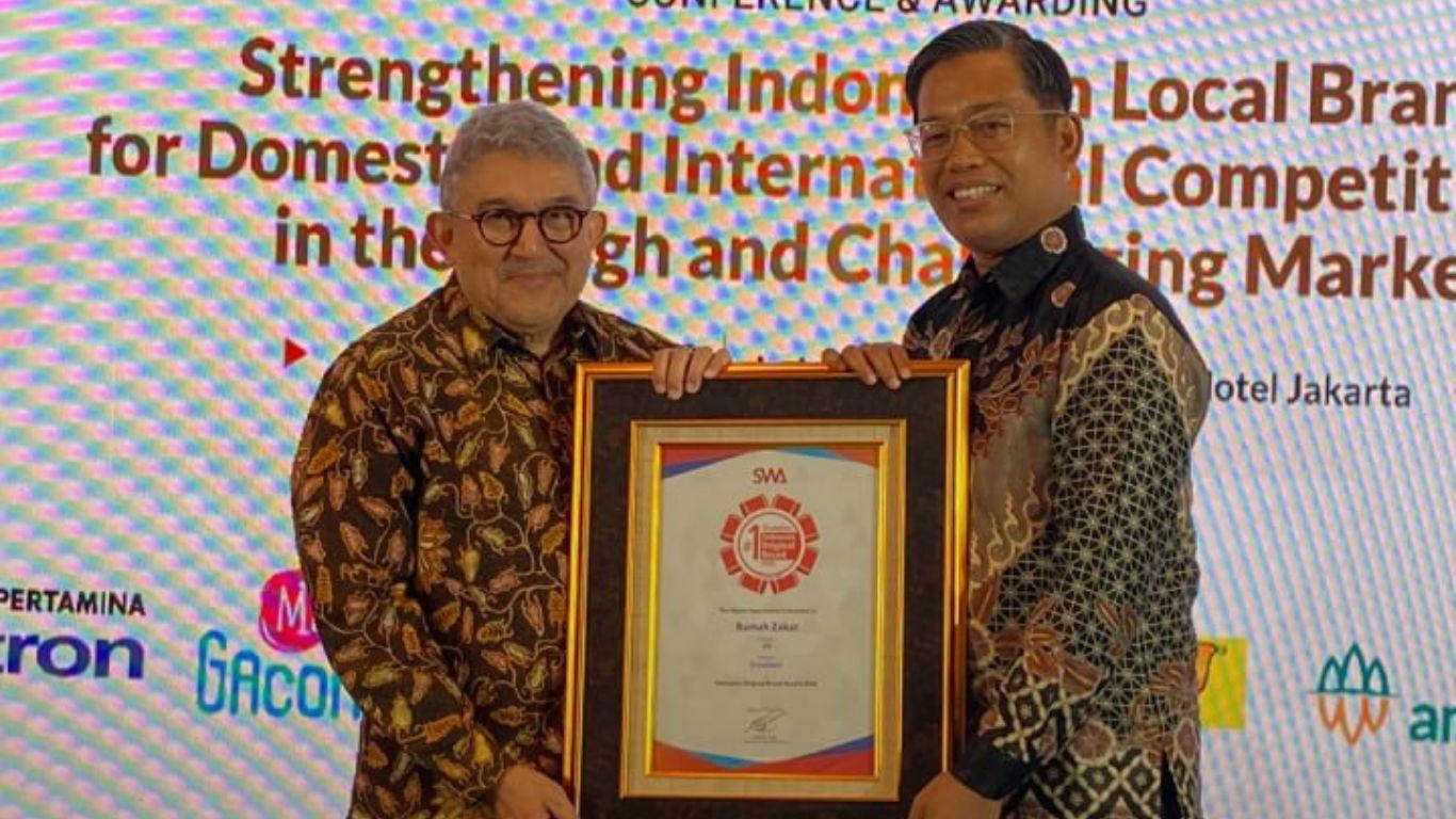 Rumah Zakat raih Penghargaan