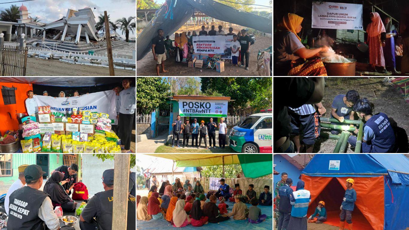 respon gempa NTT FOZ