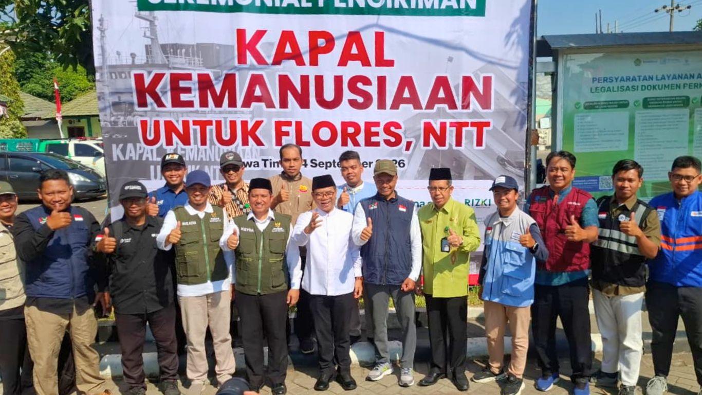 Kapal Kemanusiaan NTT FOZ Jatim