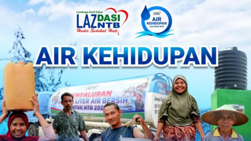 air kehidupan LAZ DASI NTB