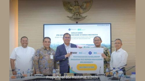 BSI Maslahat dan IPB Perkuat Akses Pendidikan