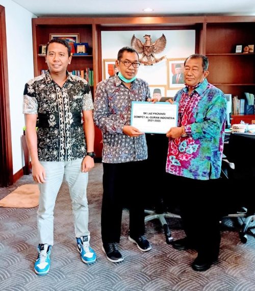 DQ Terima SK LAZ Provinsi