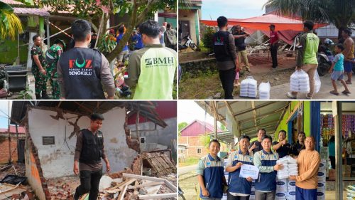 FOZ Bengkulu Salurkan Bantuan Gempa