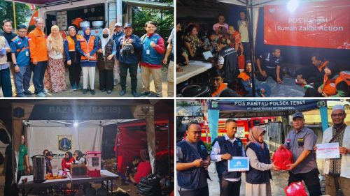 Gerakan Zakat Tanggap Respon Kebakaran Manggarai