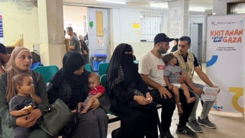 Khitan massal anak Gaza Bakrie Amanah