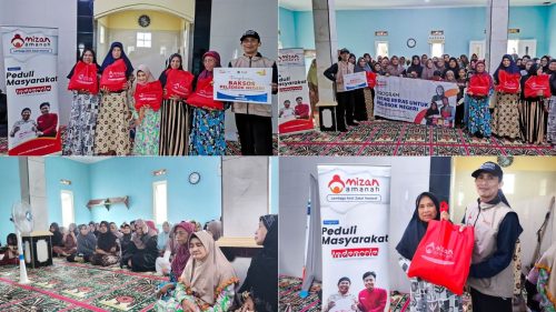 Mizan Amanah Salurkan sembako