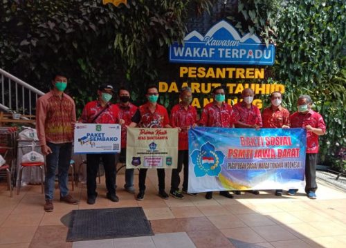 PITI dan PMSTI Salurkan Seribu Paket Sembako Melalui DT Peduli