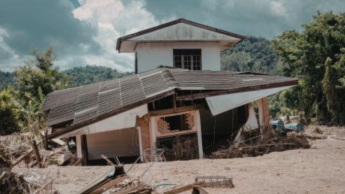 Penyaluran zakat kebencanaan