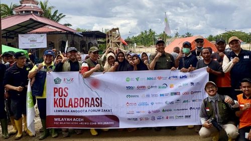 Dir Zawa Kemenag dan FOZ kunjungi Posko LAZ