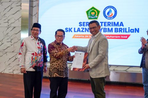 YBM BRILiaN memperoleh SK LAZNAS