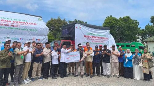 bantuan FOZ Jateng untuk Tapanuli Tengah