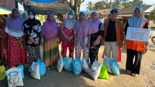 bantuan sembako Rumah Zakat Tapanuli Selatan