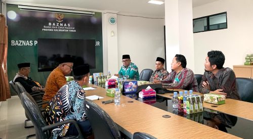 Kunjungan FOZ ke BAZNAS Kaltim