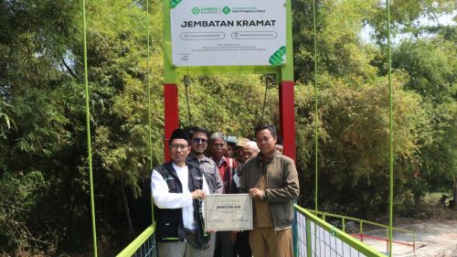 perbaikan jembatan Sinergi Foundation
