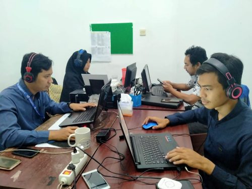 salah satu tim online kurban