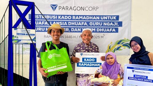 sinergi foundation salurkan zakat paragon